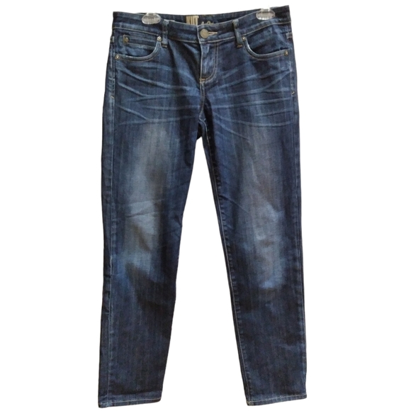 Kut From The Kloth Womens Sz 4 Style Catherine Boyfriend Wash Denim Blue Jeans - Picture 1 of 7